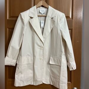 Women’s Large cotton NWT blazer Banana Republic